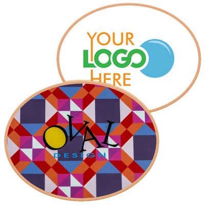 3.75" Oval Logo Sugar Cookie